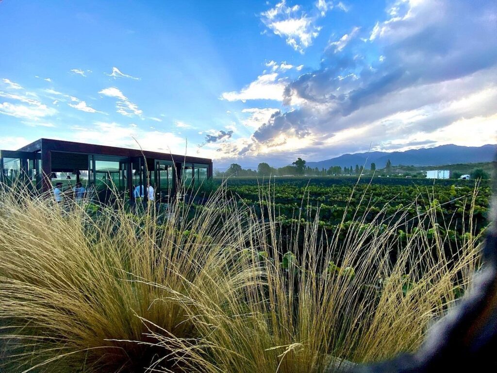 Restaurante de Bodega Durigutti en Las Compuertas Lujan de Cuyo.