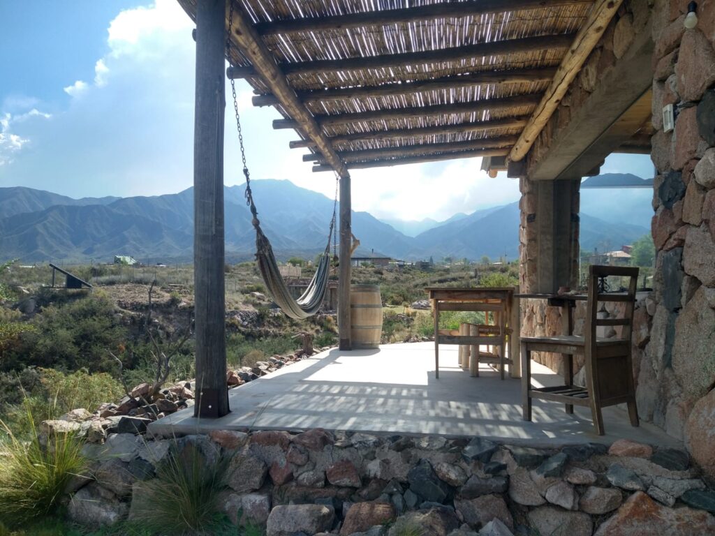 Vistas unicas desde la galeria de la Casa en La Crucecita.