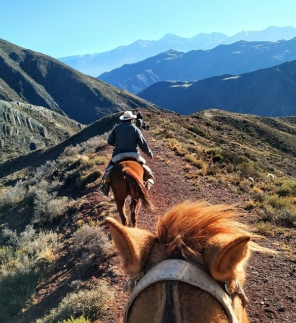 Cabalgata en Mendoza Argentina Lujan de Cuyo.